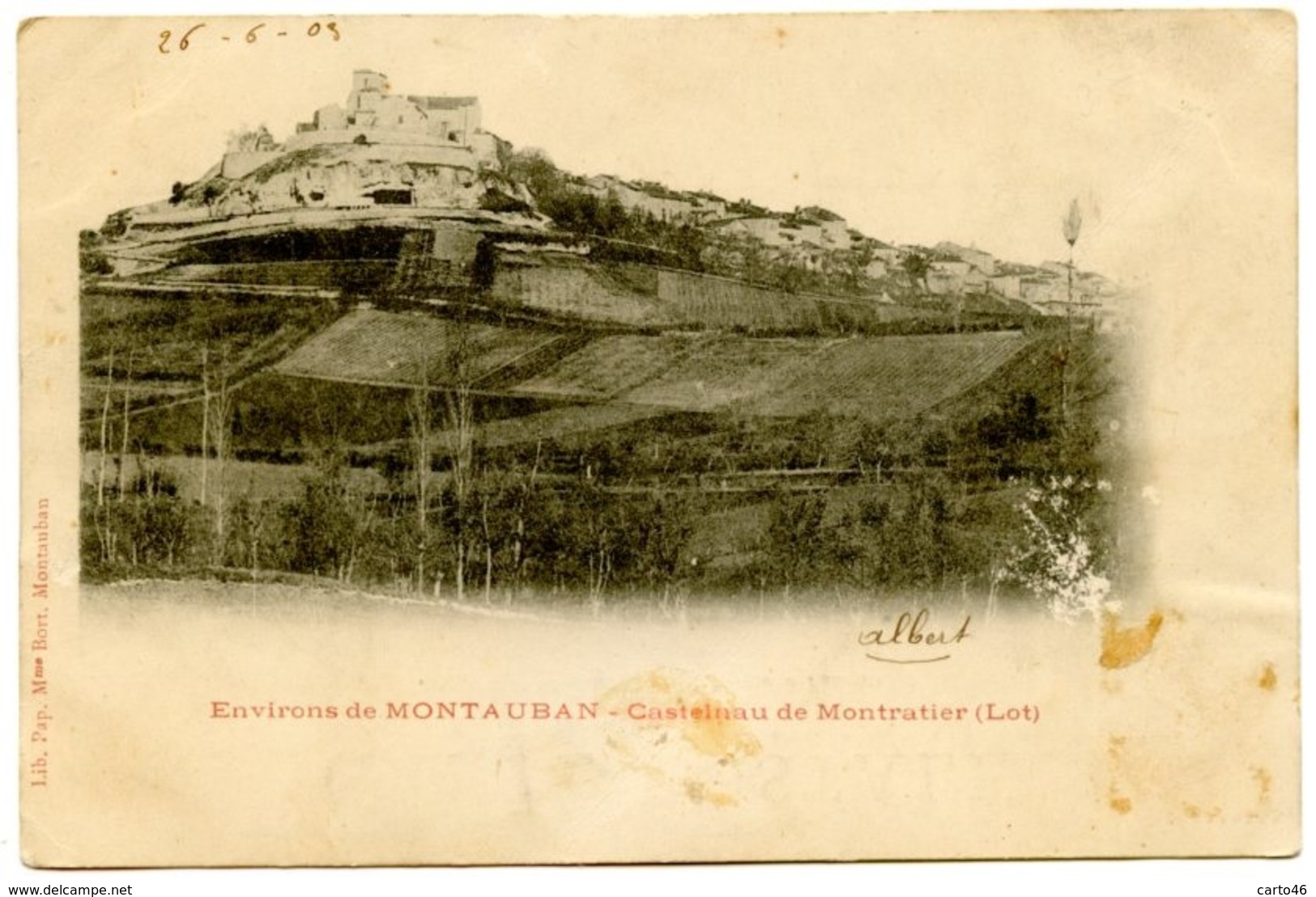 Environs De MONTAUBAN - CASTELNAU De MONTRATIER  - Voir Scan - Autres & Non Classés