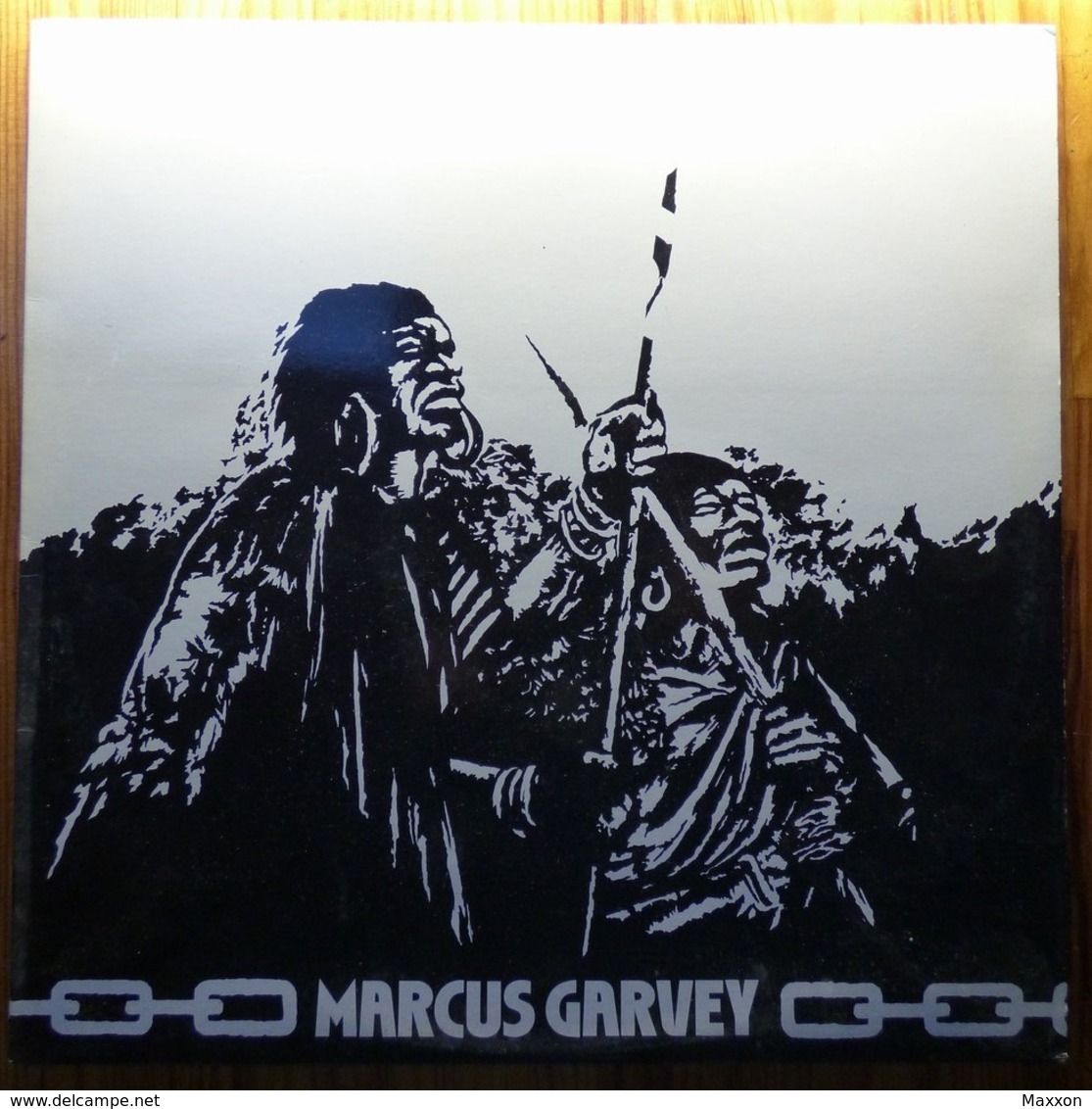 BURNING SPEAR - Marcus Garvey - Manque La Couleur Rouge Sur La Pochette !!! Rare !!! 33 Tours Roots Reggae - Reggae