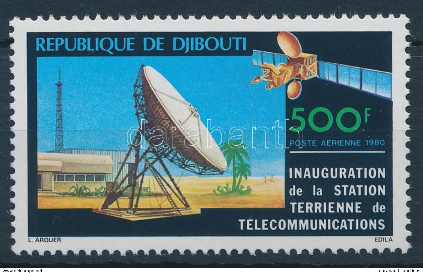 ** 1980 A Földi állomás Megnyitása Bélyeg,
Opening Of The Earth Station Stamp
Mi 280 - Otros & Sin Clasificación