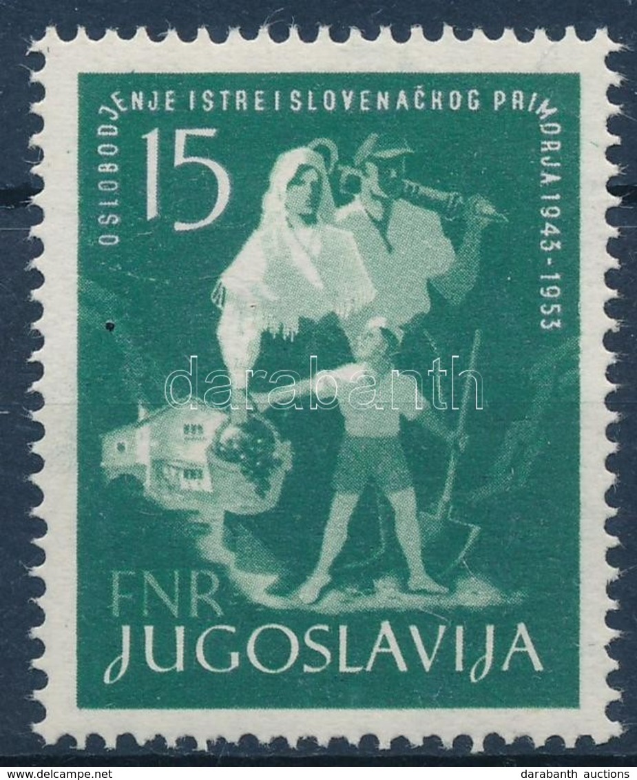 ** 1953 Isztria és A Szlovén Tengerpart Felszabadulásának 10. évfordulója Mi 733 - Otros & Sin Clasificación