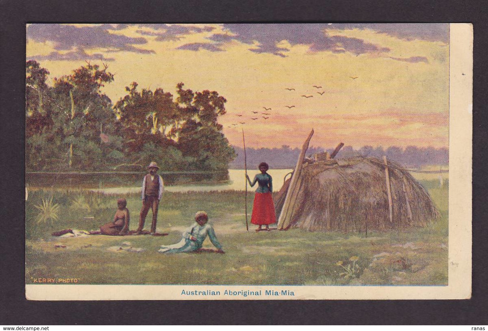 CPA Australie Australia Aborigène Circulé - Aborigines