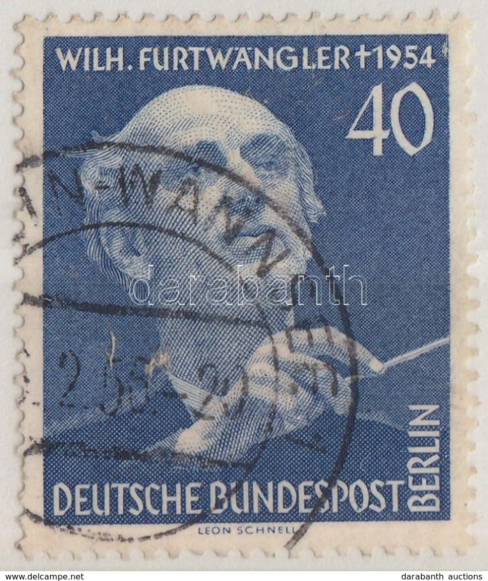 O 1955 Wilhelm Furtwängler Karmester Mi 128 (Mi EUR 23.-) - Sonstige & Ohne Zuordnung