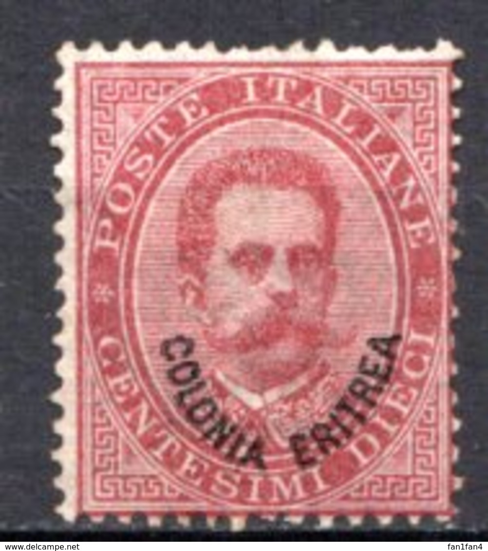 ERYTHREE (Colonie Italienne) - 1893 - N° 4 - 10 C. Carmin - (Timbre D'Italie De 1863-91) - Eritrea