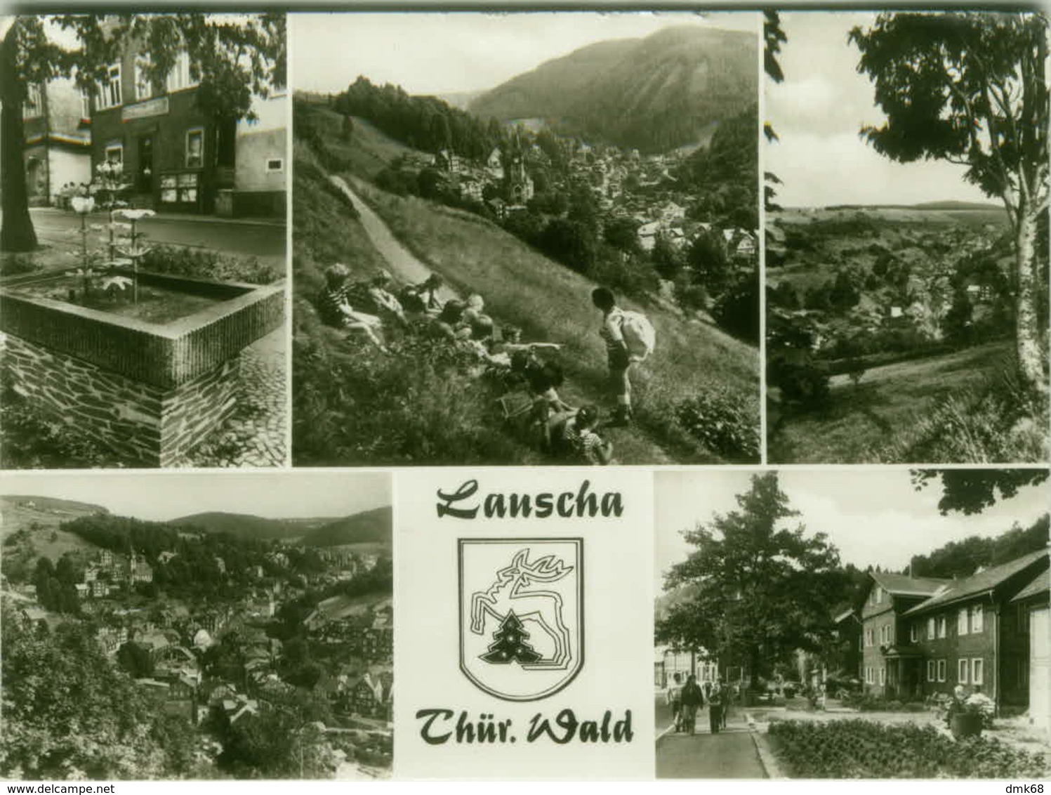 AK GERMANY - LAUSCHA - MULTIVIEW -  1950s/60s (5888) - Lauscha