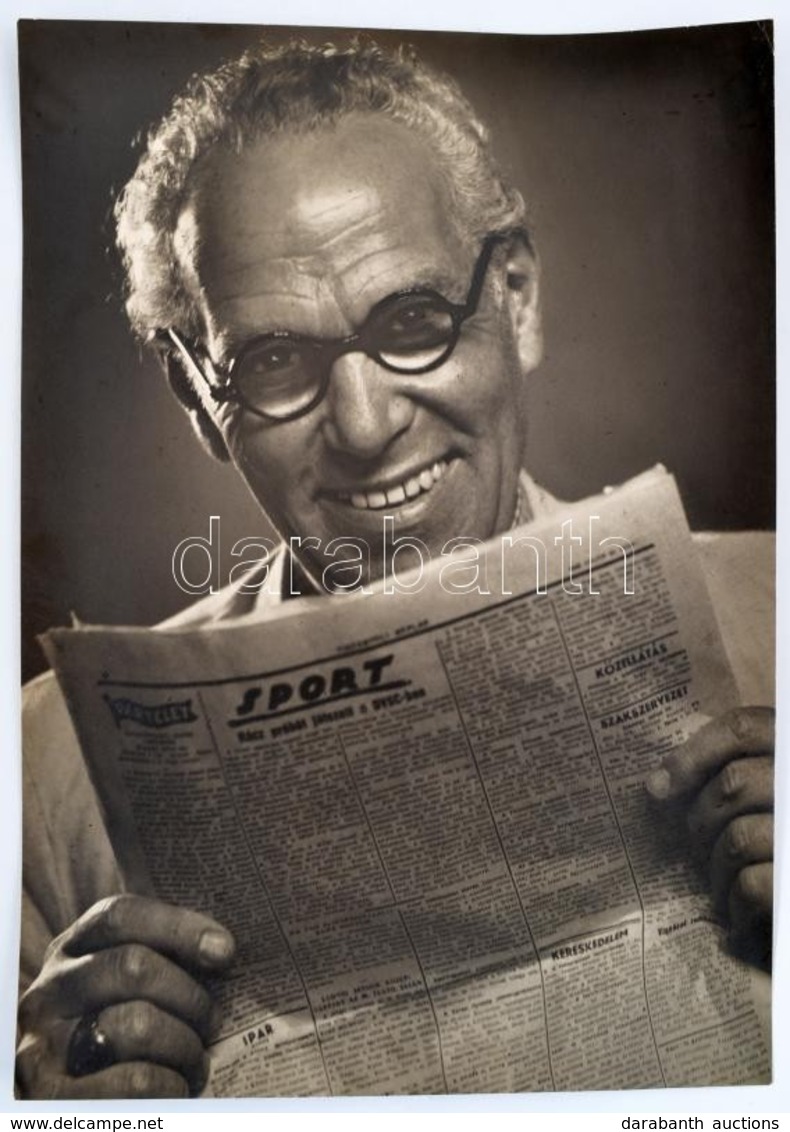 Cca 1942 Gisser Gyula (1901-1986) Debreceni Fotóművész Hagyatékából, Jelzés Nélküli, Vintage Fotóművészeti Alkotás (Újsá - Sonstige & Ohne Zuordnung