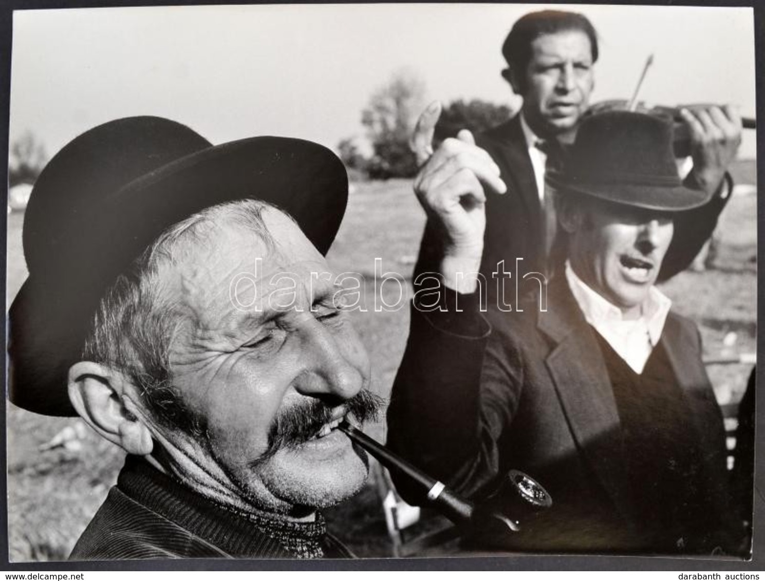 Cca 1968 Sztachó Gyula Budapesti Fotóművész, Pecséttel Jelzett, Vintage Fotóművészeti Alkotása (Vidáman), A Magyar Fotog - Sonstige & Ohne Zuordnung