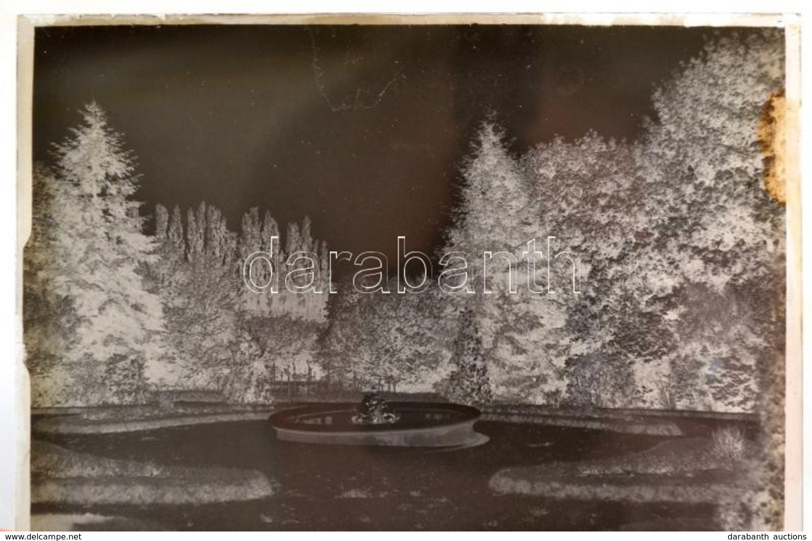 A Fraknói Vár, Egy Kis Doboznyi üvegnegatív, 9×12 Cm - Sonstige & Ohne Zuordnung