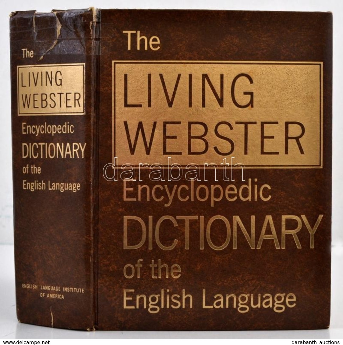 The Living Webster Encyclopedic Dictionary Of The English Language. Chicago, 1975, The English Language Institute Of Ame - Sin Clasificación