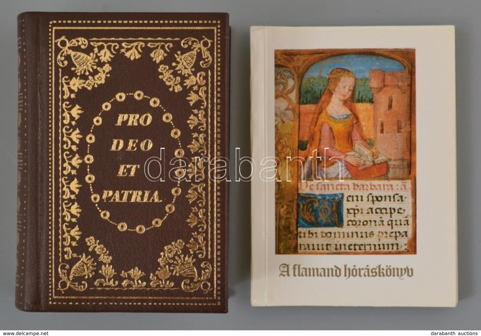 A Flamand Hóráskönyv. 1986, Helikon Kiadó. Wehli Tünde Kísérőtanulmányával. Kiadói Aranyozott Műbőr Kötés Jó állapotban. - Sin Clasificación