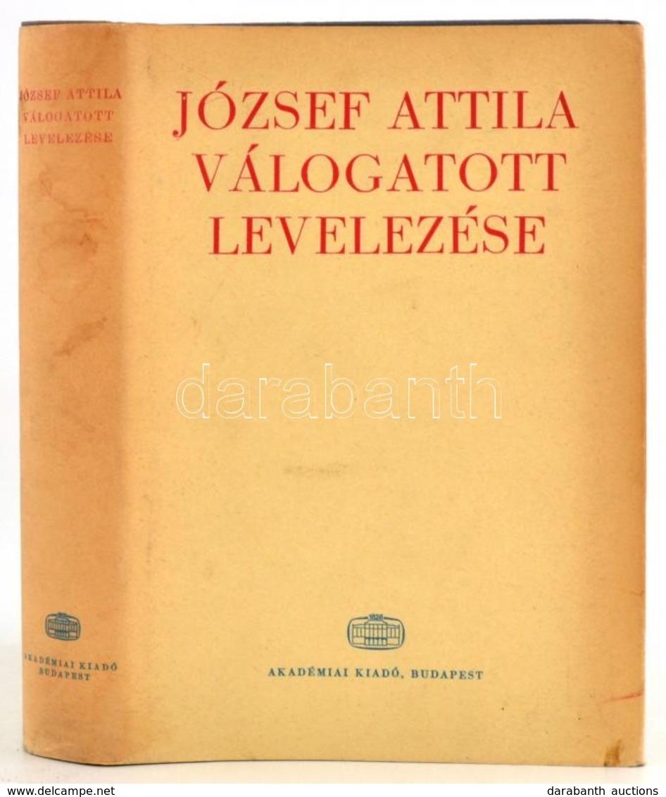 József Attila Válogatott Levelezése. Új Magyar Múzeum. 11. Bp., 1976, Akadémiai Kiadó. Kiadói Egészvászon-kötés, Kiadói  - Sin Clasificación