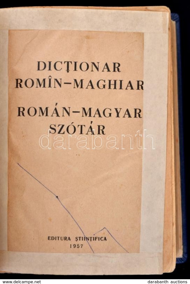 Dictionar Romin-Maghiar. Román-magyar Szótár. Szerk.: Kelemen Béla. (Bukarest), 1957, Editura Stiintifica. Román és Magy - Sin Clasificación