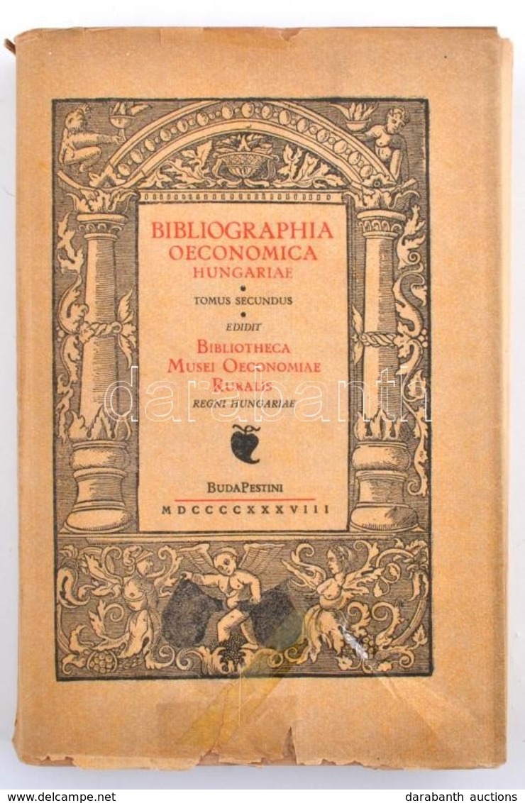 A Magyar Gazdasági Irodalom Első Századainak Könyvészete. Bibliographia Litterarum Hungariae Oeconomicarum E Prioribus S - Sin Clasificación