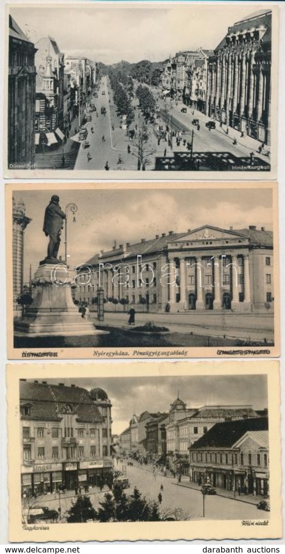 ** * 51 Db Főleg RÉGI Képeslap: Többnyire Történelmi Magyar Városok, Kevés Motívum / 51 Mostly Pre-1945 Postcards: Mostl - Sin Clasificación