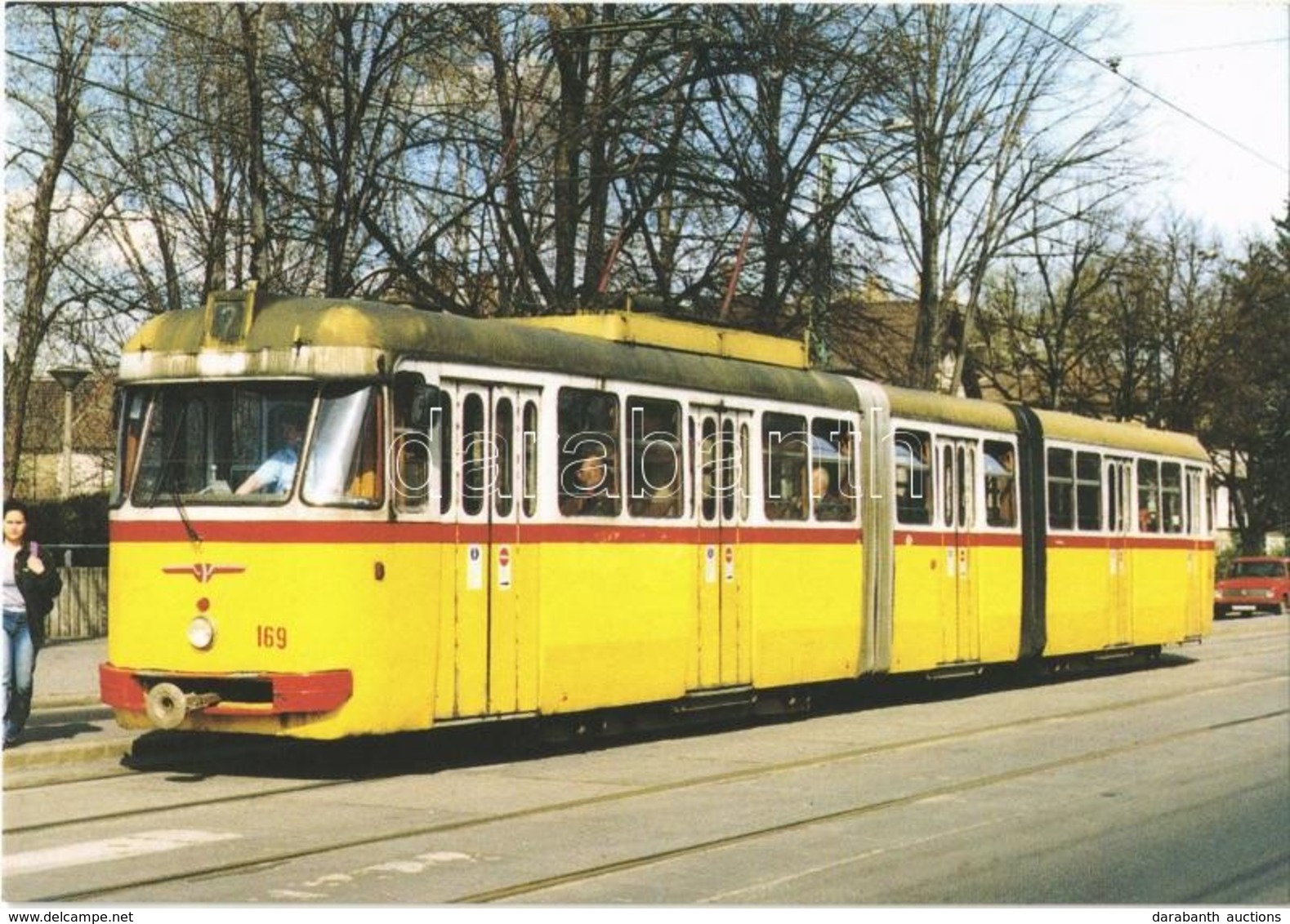 ** 9 Db MODERN Magyar Vidéki Villamos Motívum Képeslap / 9 Modern Hungarian Tram Motive Postcards - Ohne Zuordnung