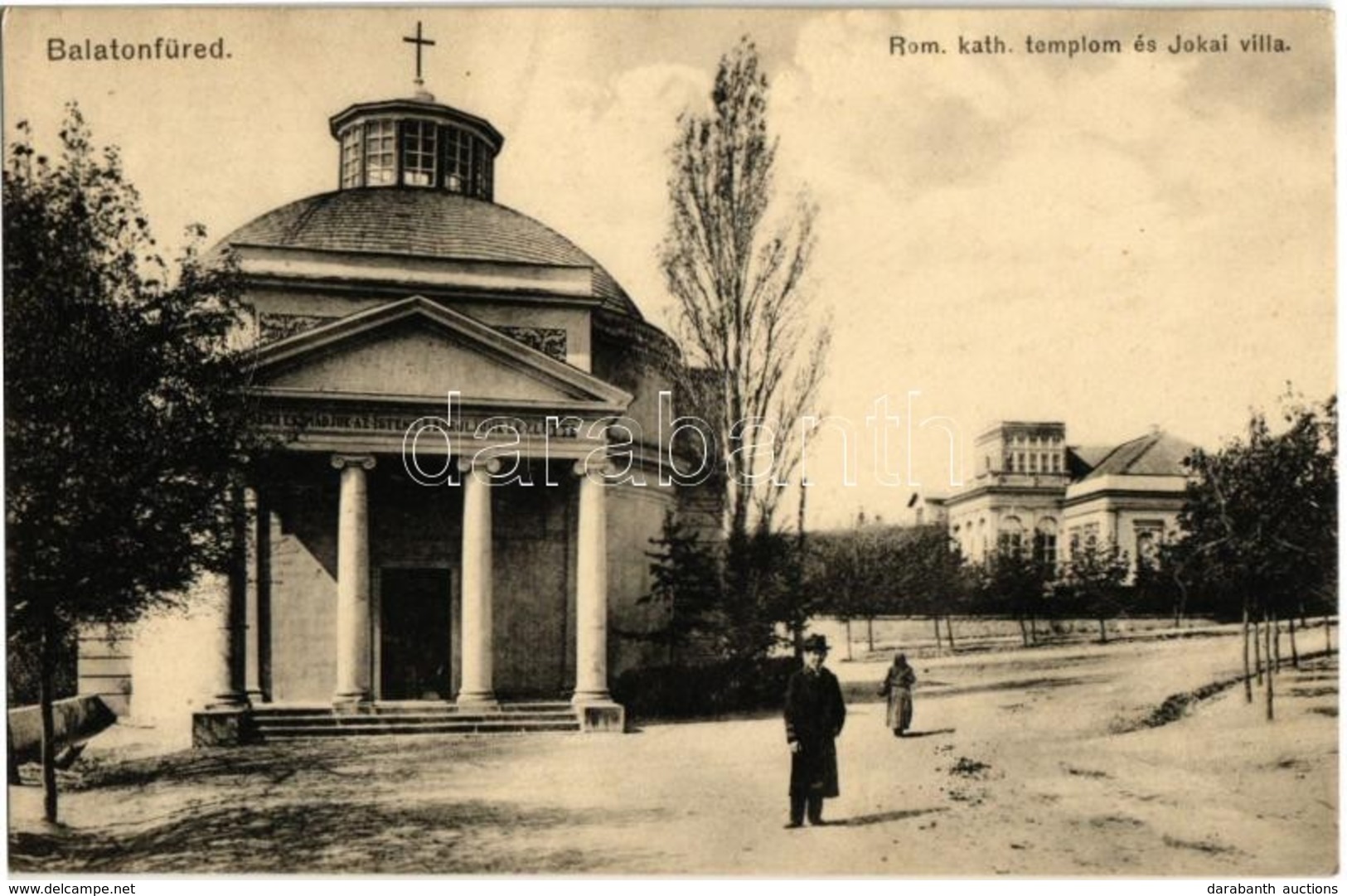 T2 Balatonfüred, Római Katolikus Templom, Jókai Villa. Koller Károly Kiadása - Sin Clasificación
