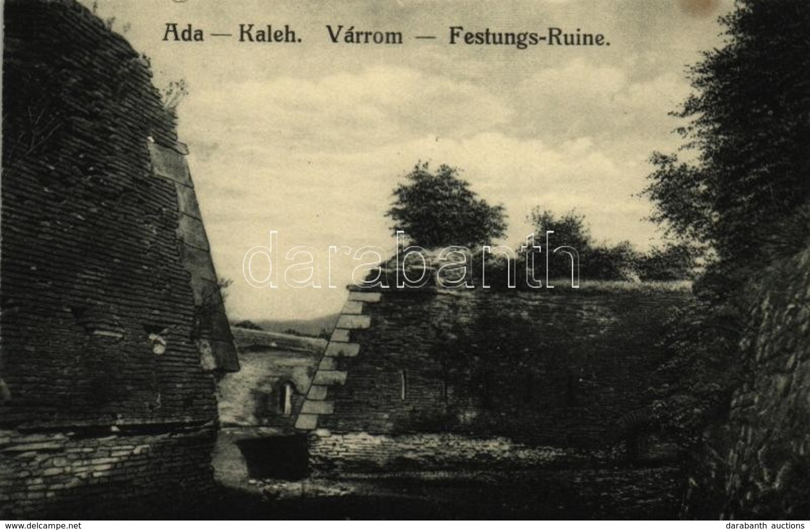 ** T1/T2 Ada Kaleh, Várrom / Festungs Ruine / Castle Ruins - Ohne Zuordnung
