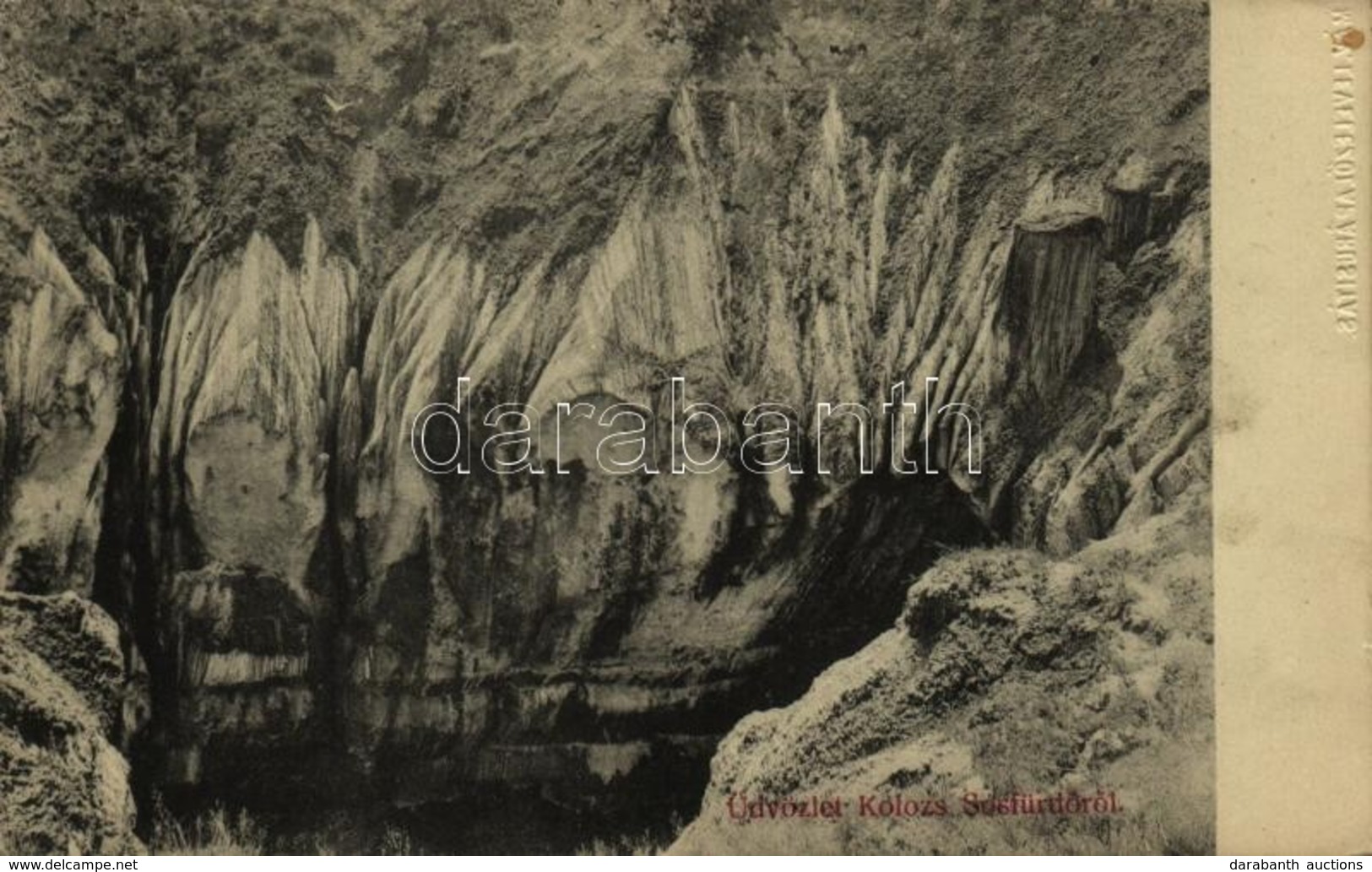 T2 Kolozssósfürdő, Cojocna; Barlang Belső / Cave Interior - Ohne Zuordnung