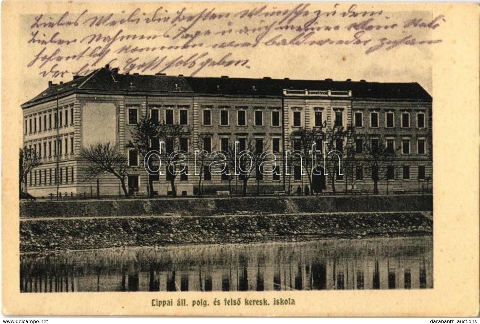 T2 1915 Lippa, Lipova; Állami Polgári és Felső Kereskedelmi Iskola - Ohne Zuordnung