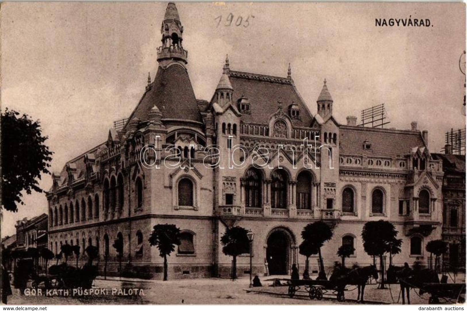 ** T2/T3 Nagyvárad, Oradea; Görög Katolikus Püspöki Palota / Greek Catholic Bishop's Palace (EK) - Ohne Zuordnung