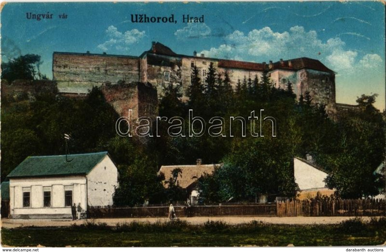 * T3 Ungvár, Uzshorod, Uzhorod; Vár / Hrad / Castle (Rb) - Sin Clasificación