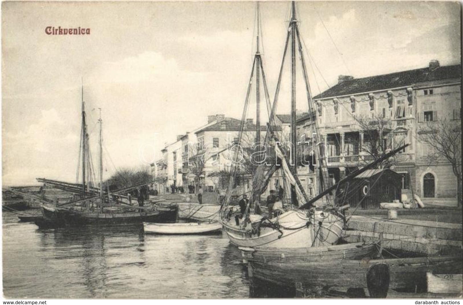 T2 1913 Crikvenica; Cirkvenica; Kikötő, Hajók / Port With Ships - Otros & Sin Clasificación