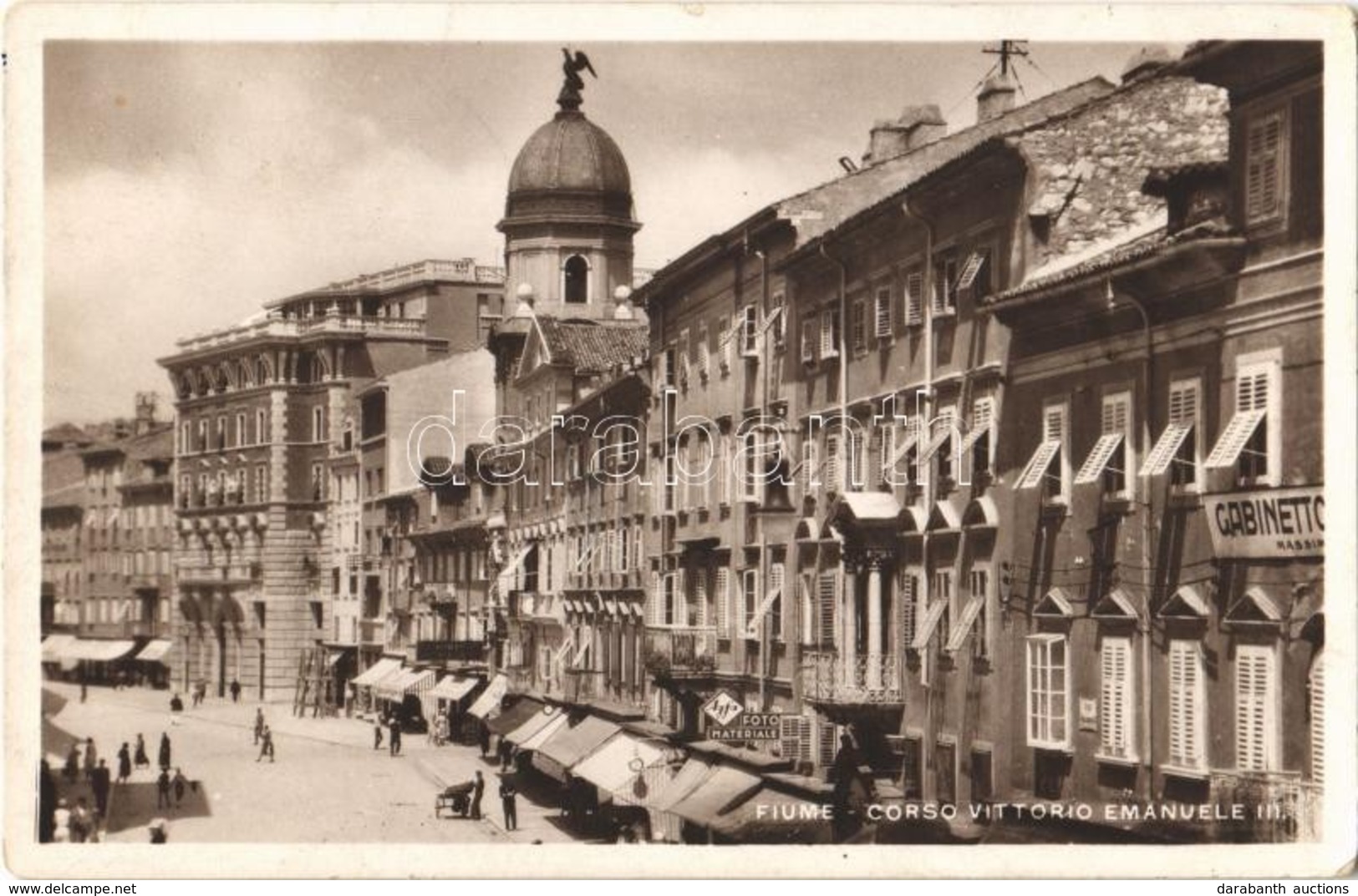 T2 Fiume, Rijeka; Corso Vittorio Emanuele III / Street, Shops - Otros & Sin Clasificación