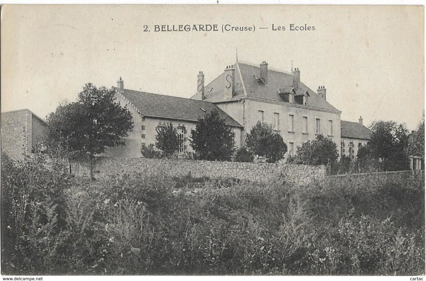 D23 - BELLEGARDE - LES ECOLES - Bellegarde
