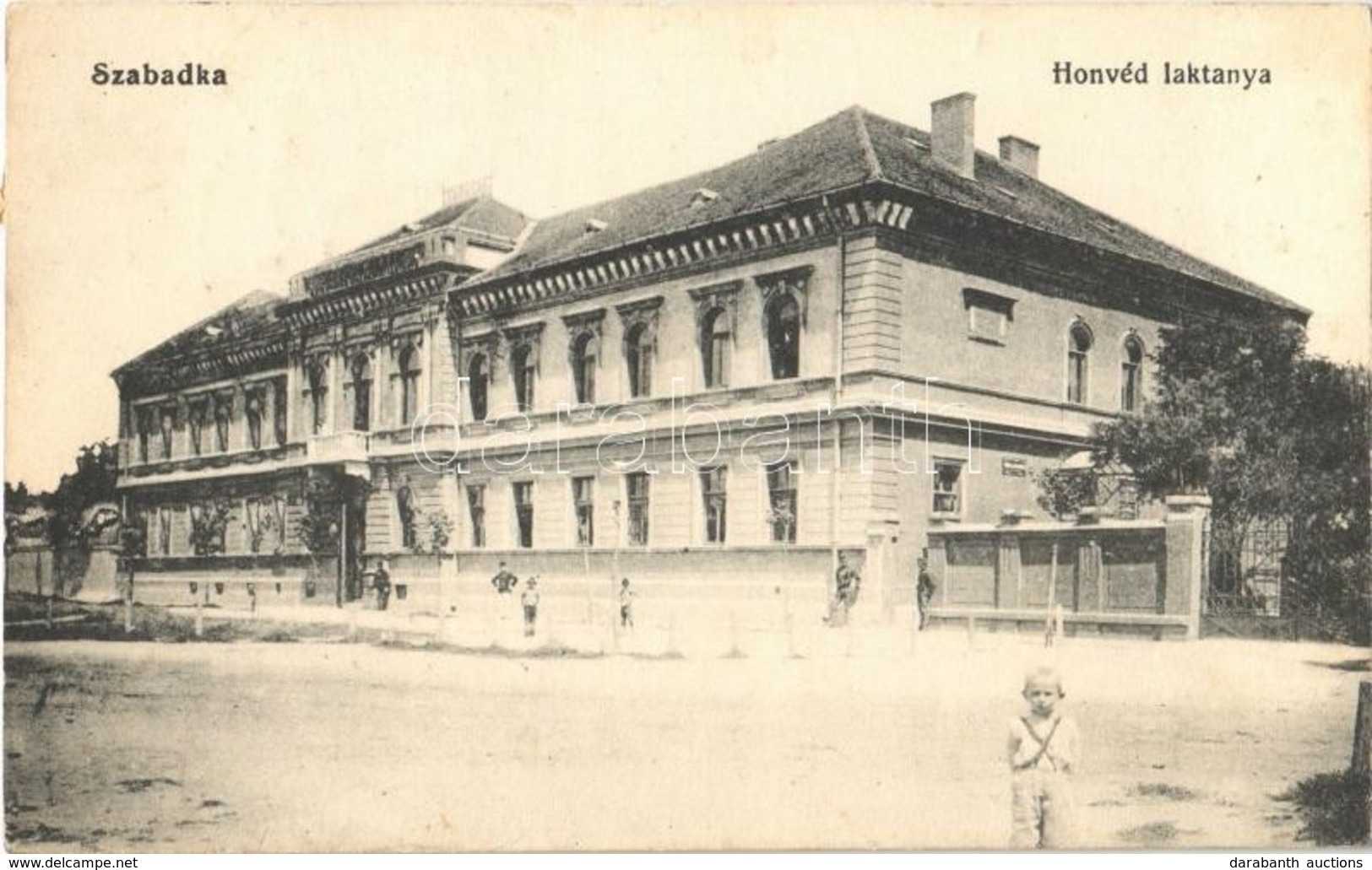 T2 1915 Szabadka, Subotica; Honvéd Laktanya / Military Barrack - Ohne Zuordnung