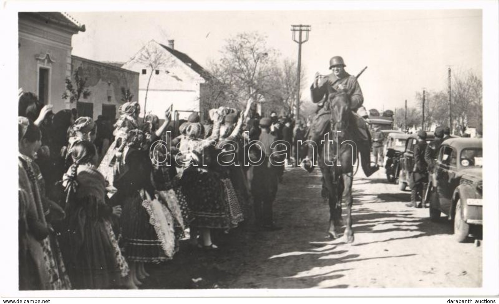 * T1/T2 1941 Szabadka, Subotica; Bevonulás. Bácska Felszabadításának Emlékére / Entry Of The Hungarian Troops + '1941 Sz - Ohne Zuordnung