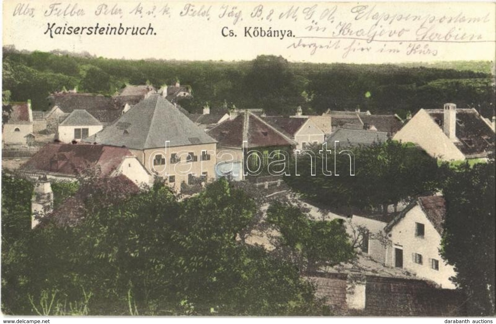 T2 1917 Császárkőbánya, Kaisersteinbruch; Látkép / General View - Sin Clasificación