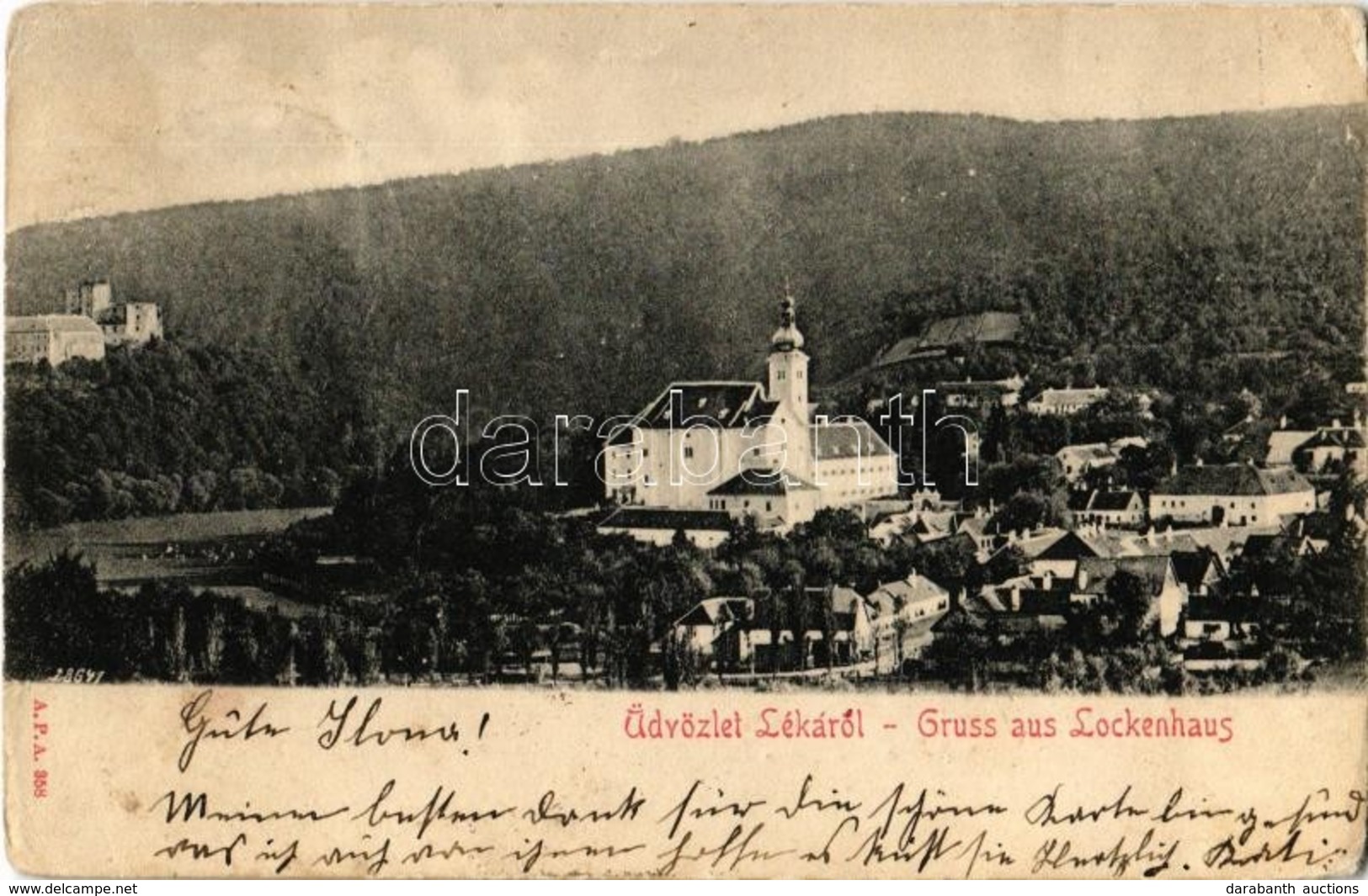 T3 1900 Léka, Lockenhaus; Templom / Kirche / Church (fa) - Sin Clasificación