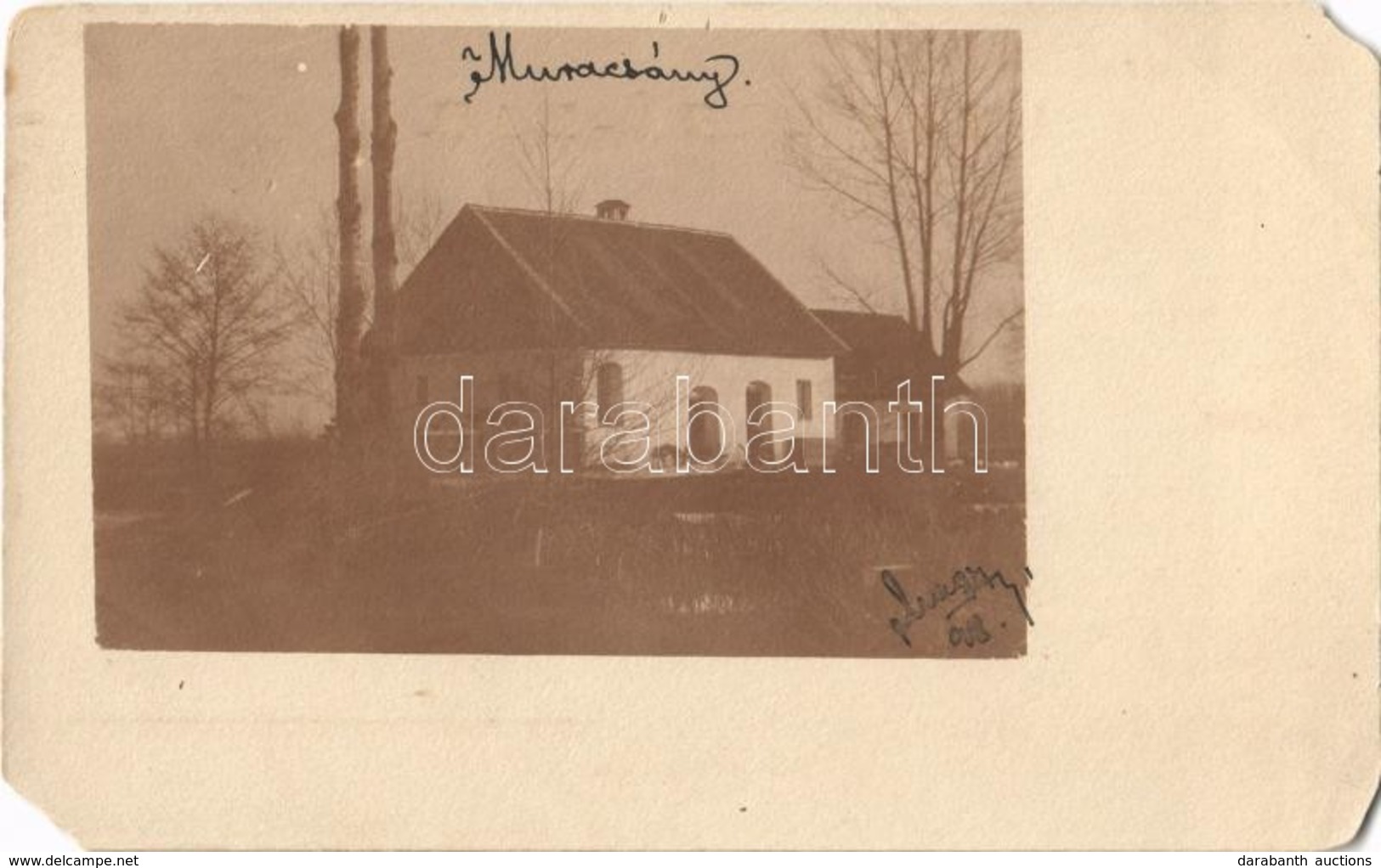 * T4 1898 Muracsány, Gorican; Kúria, Kastély / Villa, Castle. Photo (EM) - Sin Clasificación