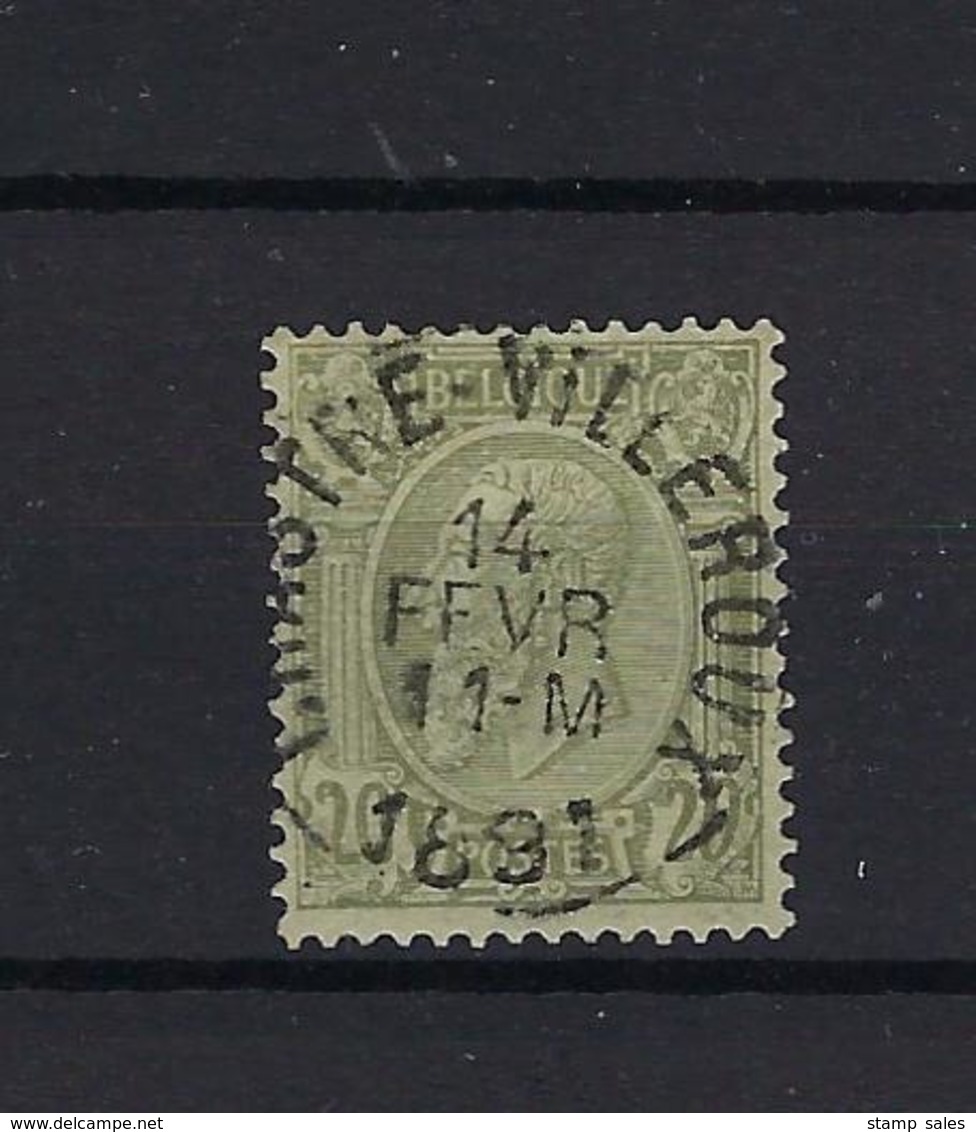 N°47 GESTEMPELD Chastre-Villeroux 1891 COBA € 10,00 SUPERBE - 1884-1891 Leopold II.