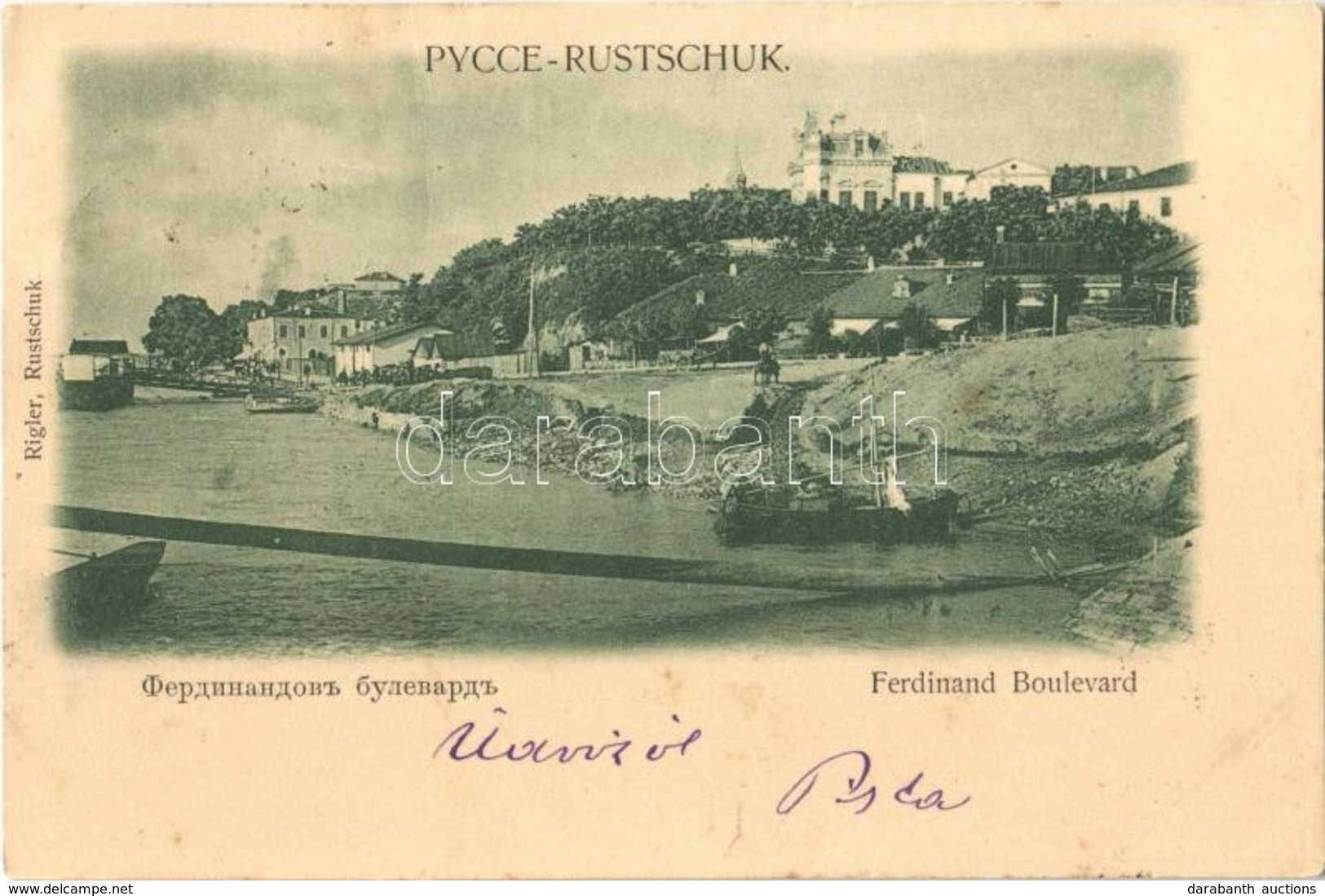 T2 1901 Ruse, Rustschuk; Ferdinand Boulevard - Sonstige & Ohne Zuordnung