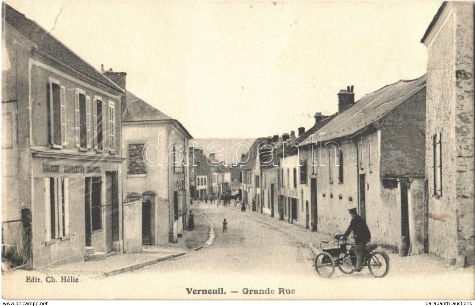 T2/T3 Verneuil, Grande Rue  / Street, Tricycle, Shops  (EB) - Otros & Sin Clasificación