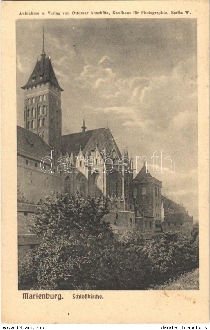 ** T1/T2 Malbork, Marienburg; Schlosskirche / Castle, Church - Otros & Sin Clasificación