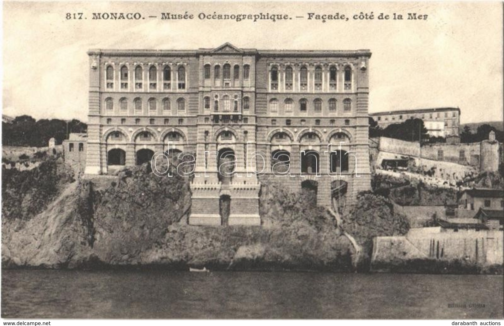 ** T1 Monaco, Musée Océanographique, Facade, Cote De La Mer / Oceanographic Museum - Sonstige & Ohne Zuordnung