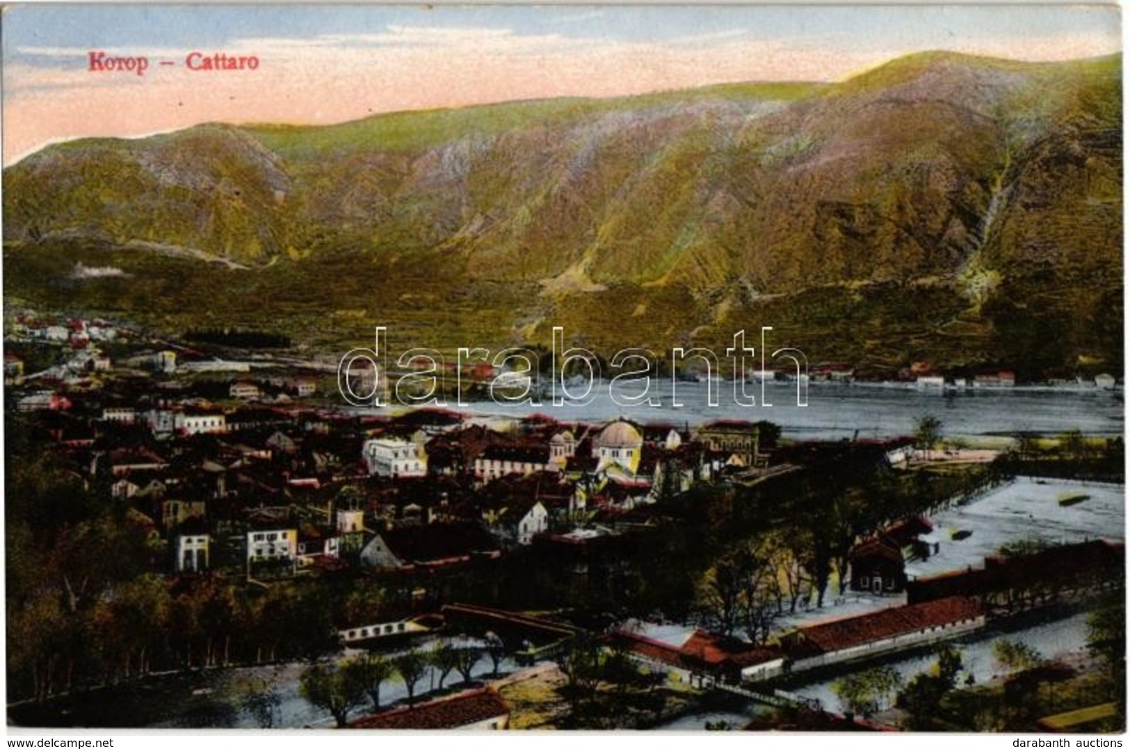 T2 Kotor, Cattaro;  + 1915 K.u.K. Festungsspital Nr. 2. In Meljine - Sin Clasificación