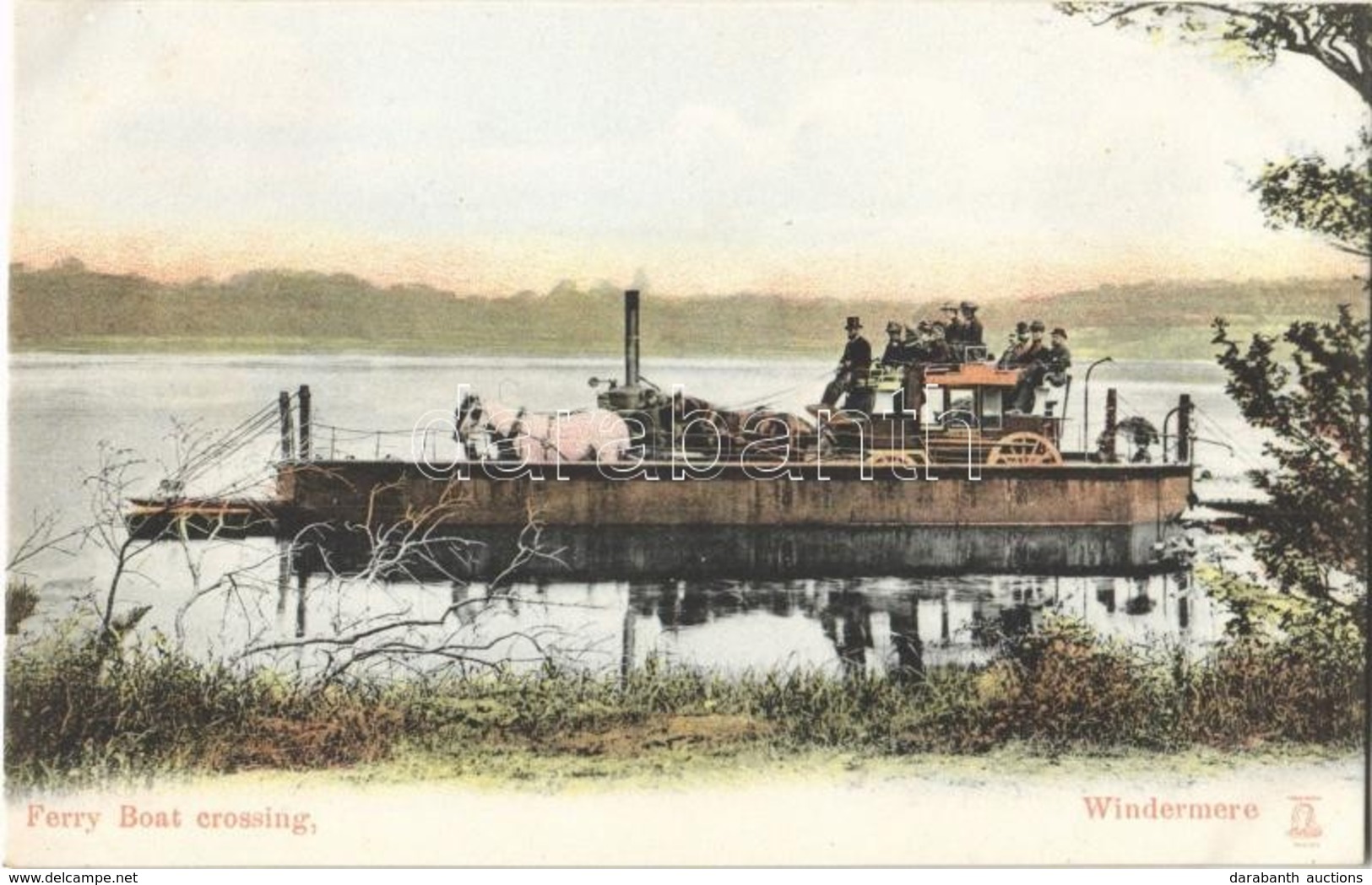 ** T1 Windermere, Ferry Boat Crossing With Chariot - Sonstige & Ohne Zuordnung