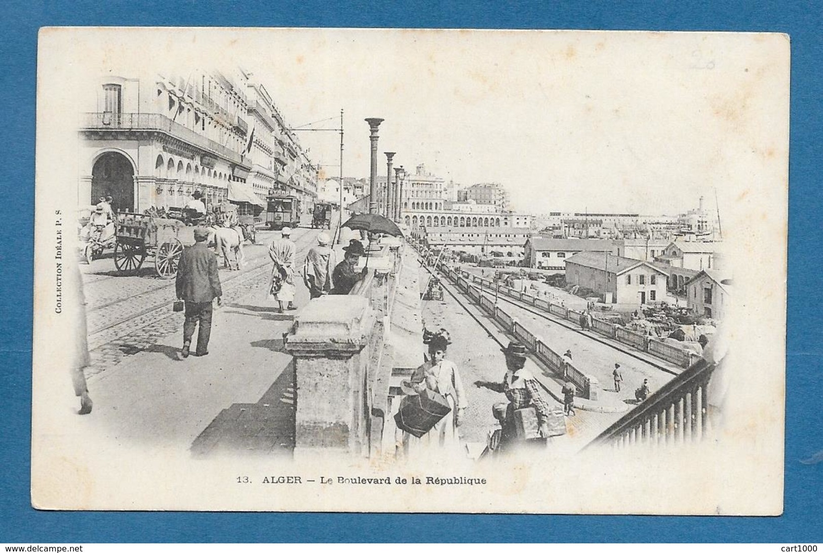 ALGER LE BOULEVARD DE LA REPUBLIQUE - Algeri