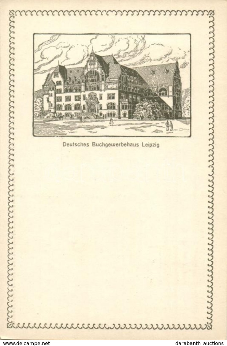 * T2 1922 Leipzig, Deutsches Buchgewerbehaus / Book Trade House 'Germania Ring 22. Ringtag Und 19. Deutscher Sammlertag' - Ohne Zuordnung