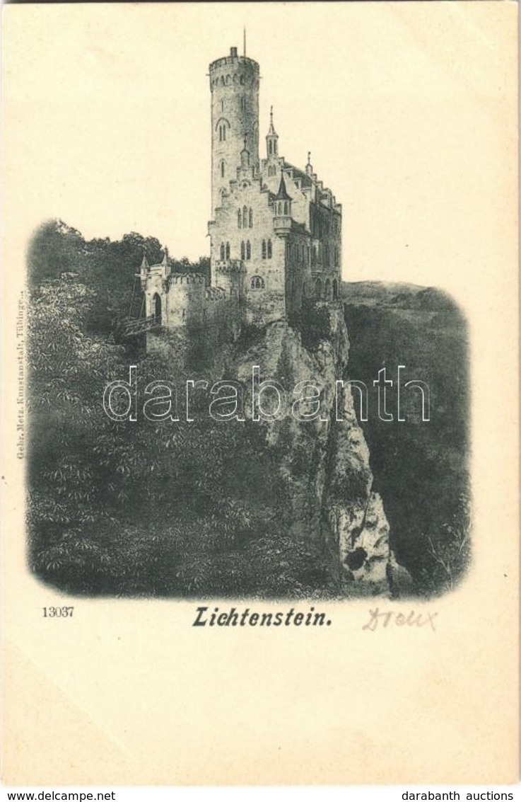 ** T1/T2 Lichtenstein, Schloss / Castle - Ohne Zuordnung