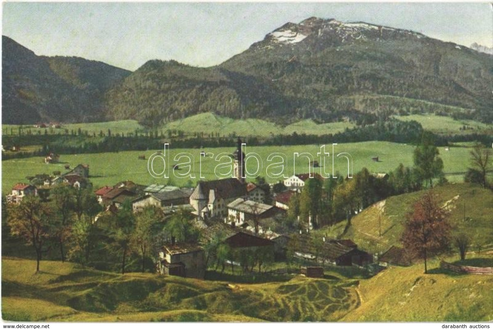 ** T1 Reit Im Winkl Mit Unterberghorn / General View, Mountain - Ohne Zuordnung