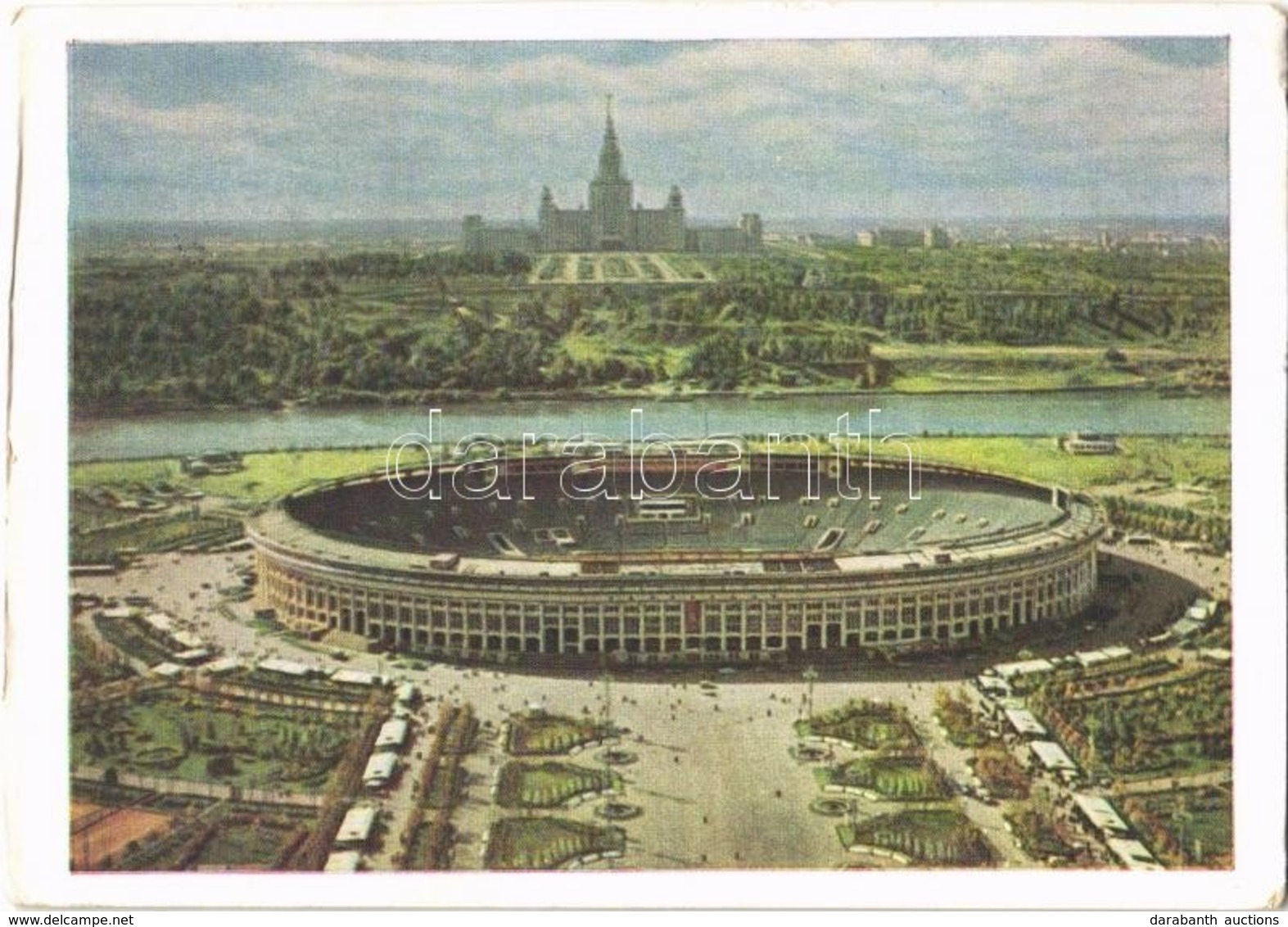 T2/T3 1962 Moscow, Moskau, Moscou; V. I. Lenin Central Stadium In Luzhniki (14,8 Cm X 10,4 Cm) (EK) - Sonstige & Ohne Zuordnung