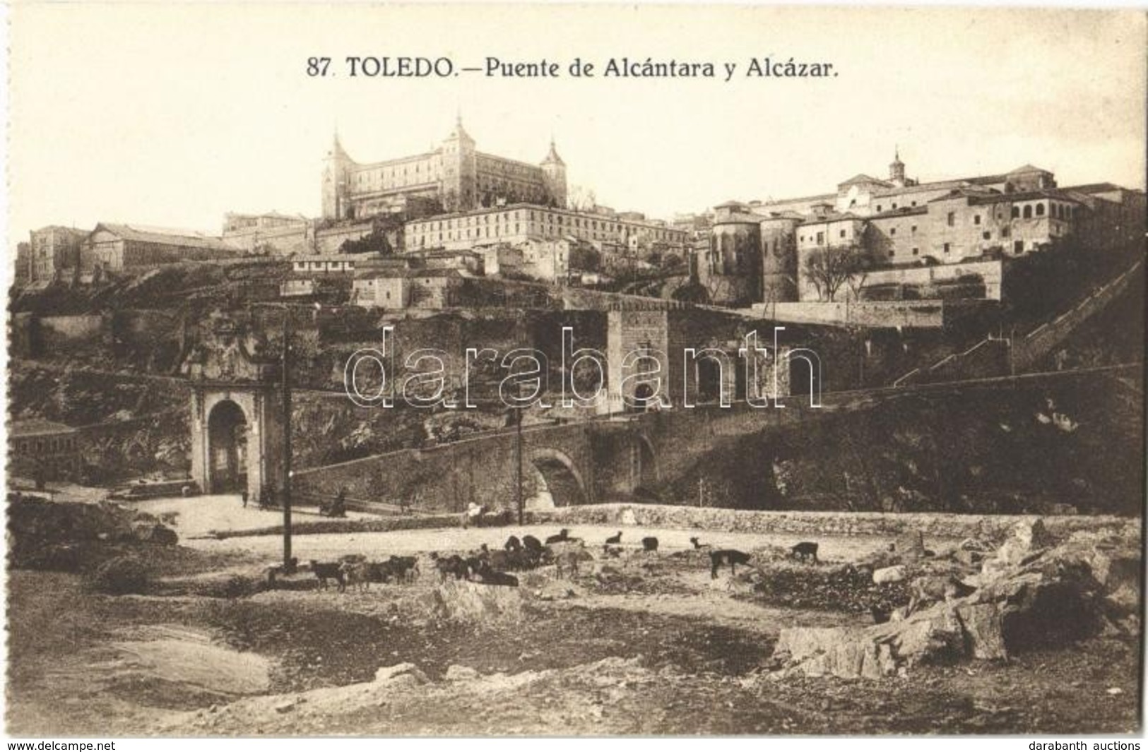 ** T1/T2 Toledo, Puente De Alcántara Y Alcázar / Bridge, Palace - Otros & Sin Clasificación