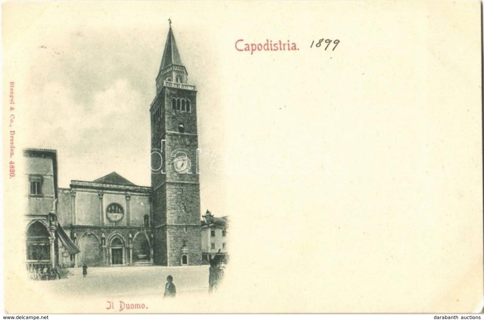 * T2/T3 Koper, Capodistria, Capo D'Istria; Il Duomo / Dome  (EK) - Otros & Sin Clasificación