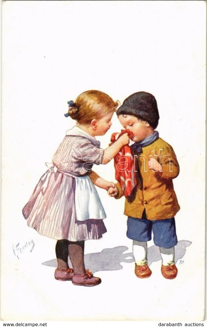 * T1/T2 Children Art Postcard. B.K.W.I. 664-6. S: K. Feiertag - Sin Clasificación