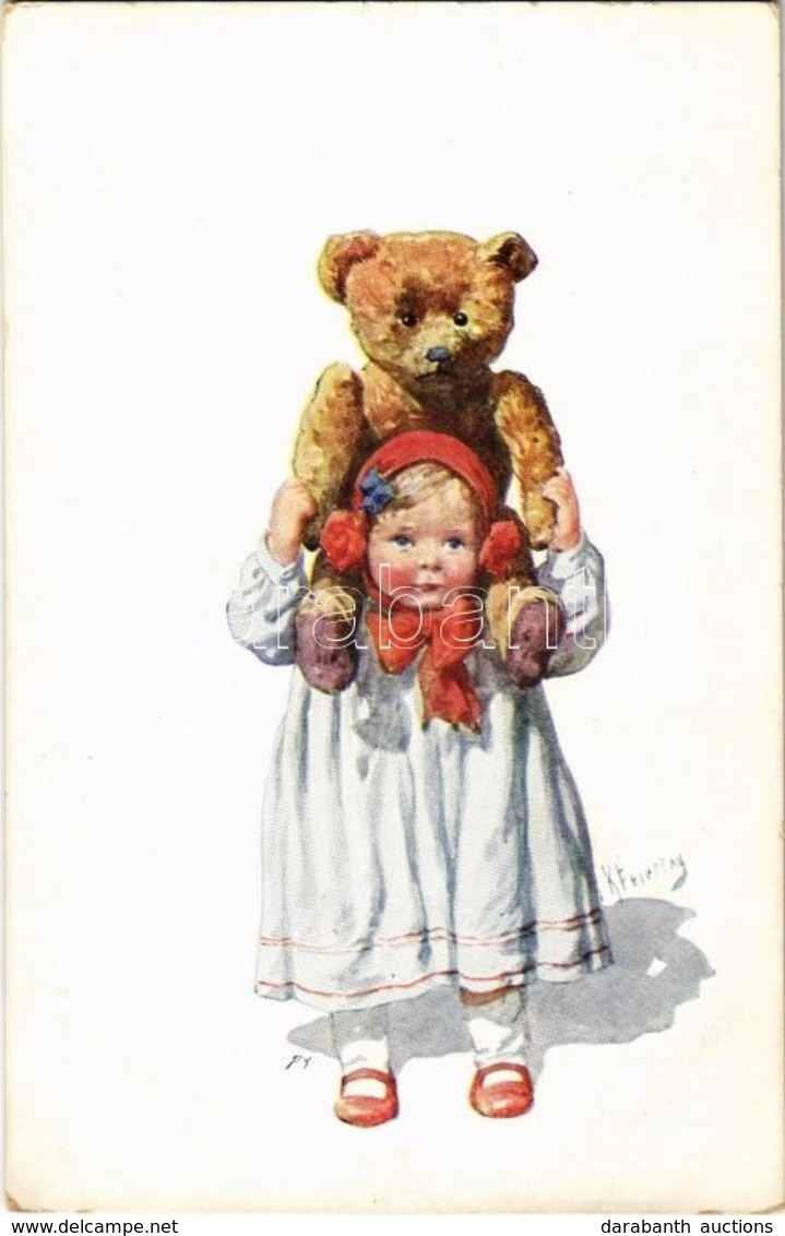 ** T2 Children Art Postcard. B.K.W.I. 690-2. S: K. Feiertag - Sin Clasificación