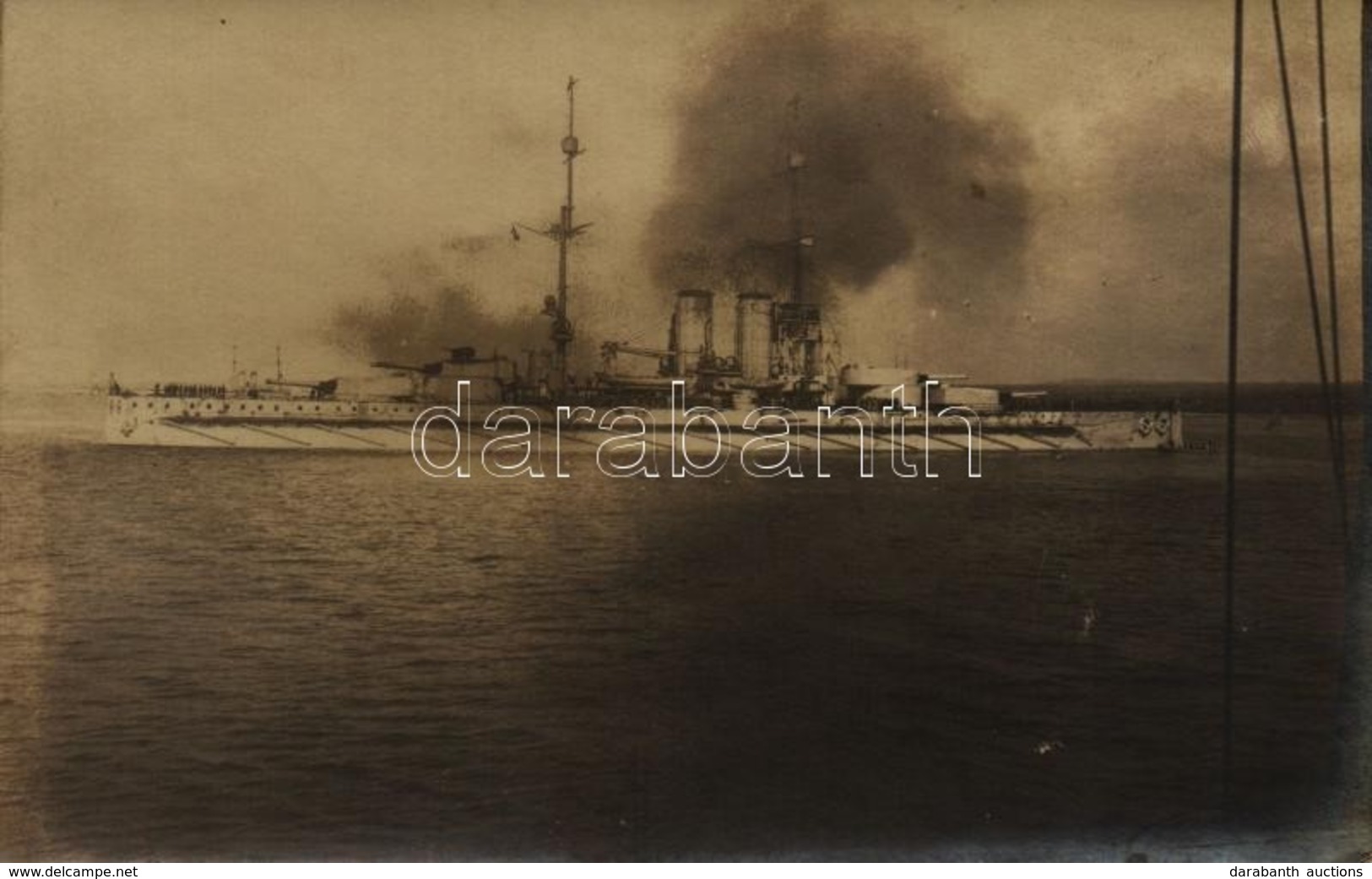 ** T1/T2 Osztrák-magyar Torpedóromboló / K.u.K. Kriegsmarine Zerstörer / Austro-Hungarian Navy Destroyer. Photo - Ohne Zuordnung