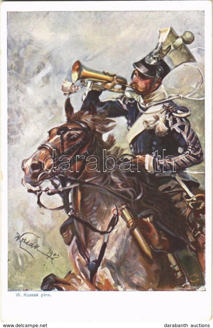 ** T2 WWI Polish Cavalryman Of The Austro-Hungarian Army, Uhlan. Ser. 67. No. 8. S: W. Kossak - Sin Clasificación